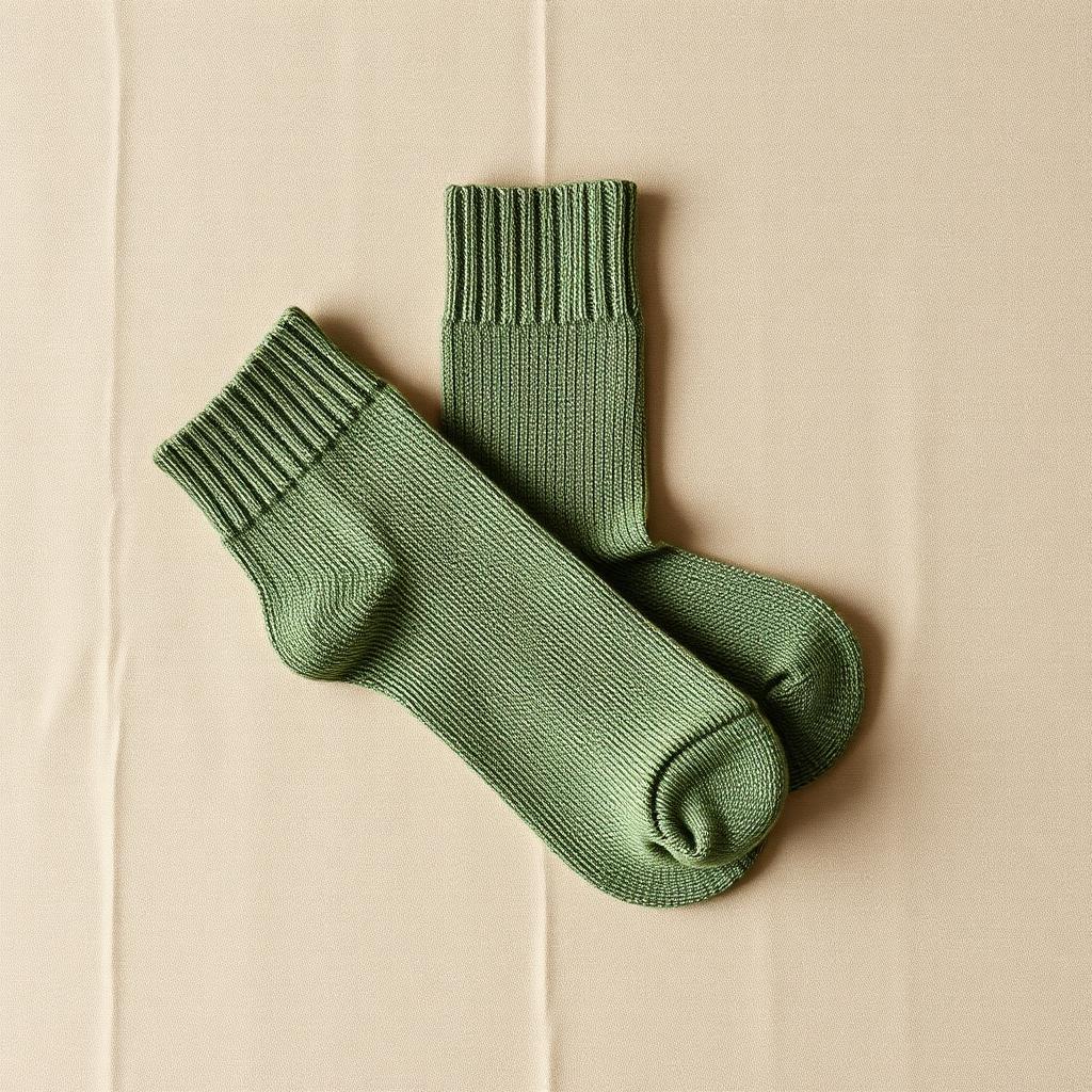 Avocado bamboo socks